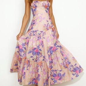Floral maxi dress